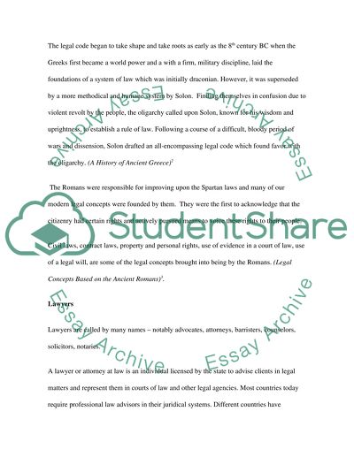 Thesis solicitors image