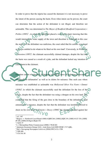 THE ENGLISH LAW OF TORT