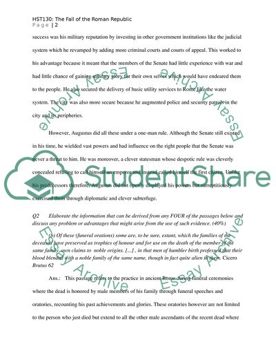 The Fall of the Roman Republic