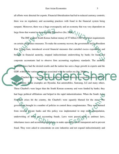 The Asian Financial Crises