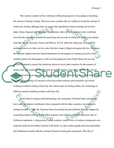 How could human cloning harm or benefit us