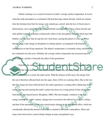 Global Warming, Global Problem