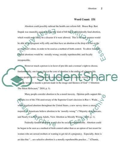 How Abortion Could Railroad the Health Care Reform Bill