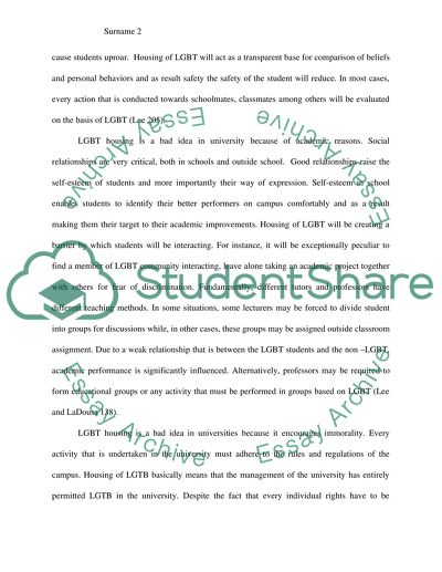 LGBT is a Bad Idea in Universities