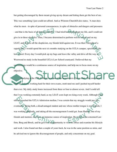 Disadvantage/Economic Hardship Addendum