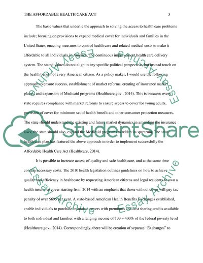 Health care reform to address access