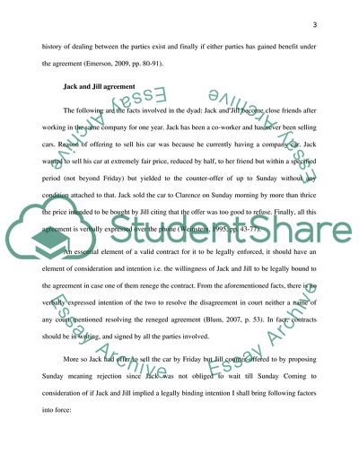 Essential of Simple Valid Contract