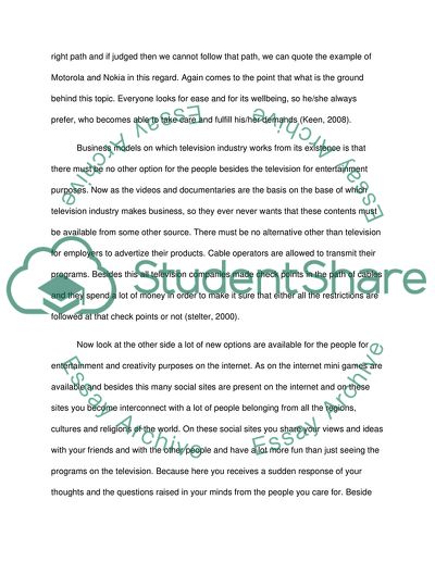 Is The Internet Destroying TV as We Know It