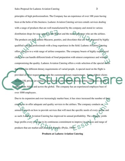 Laduree Aviation Catering Company Overview