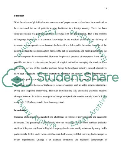 Leadership in Nursing