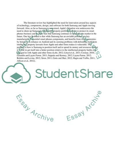 Samsung Smartphones Patents Strategy