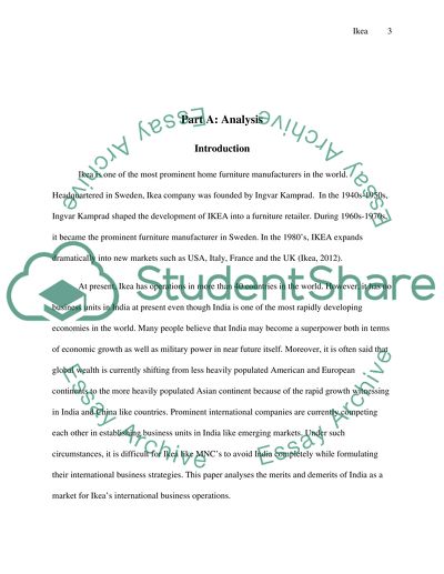 Analysis and Justification of Indian Market