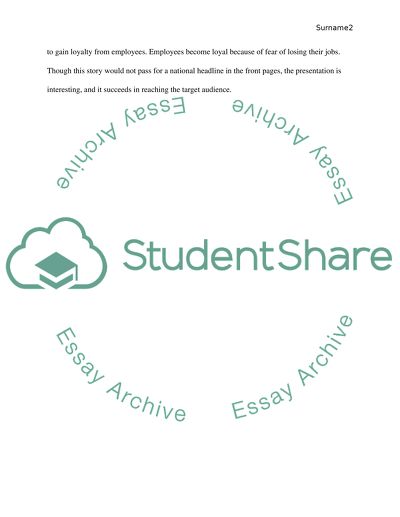 The Way the News Is Presented