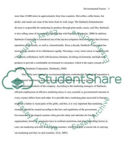 Environmental Factors Paper