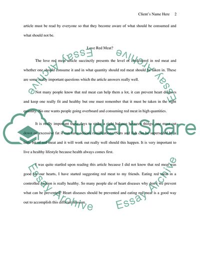 Cardiovascular Health