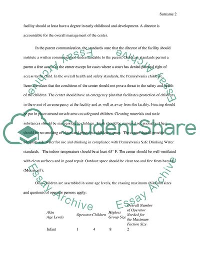 Childcare Licensure in Pennsylvania