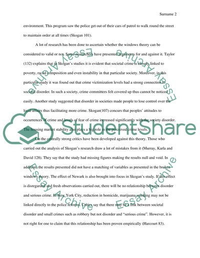 An analysis of the broken theory