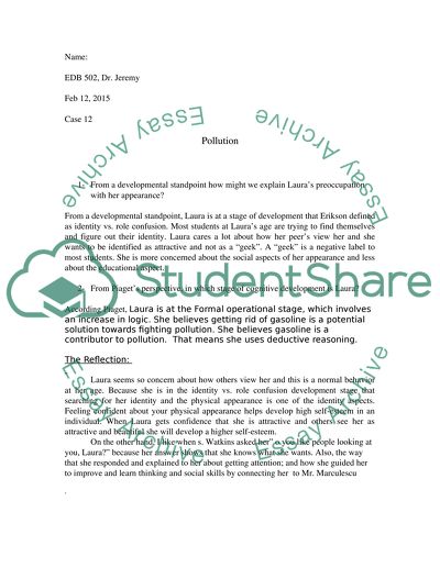 Lauras Preoccupation with Her Appearance