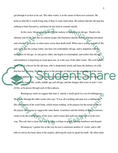 Literary Criticism analysis papr