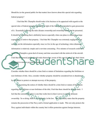 Mr Champlin and the Navy