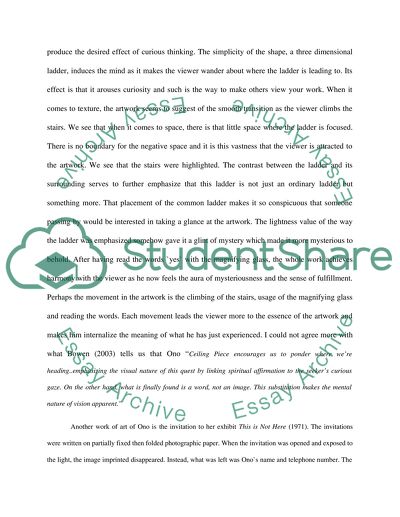 Deciphering Yoko Onos Artworks