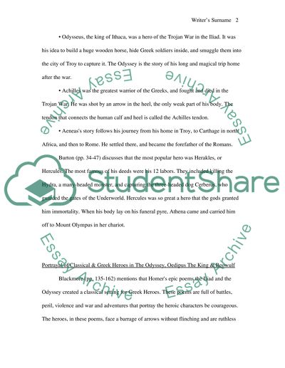 Classical and Greek Hero: A Comparison