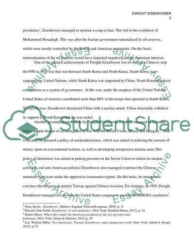 Dwight Eisenhower as One of Americas Greatest Presidents