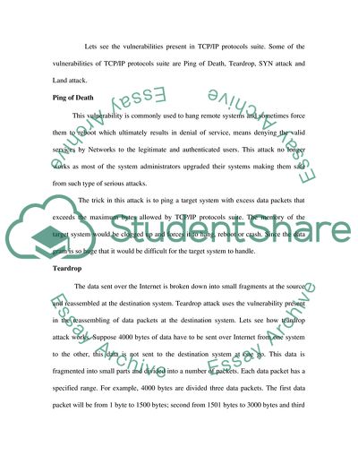 DOS Attacks as Easy Tools for Hackers