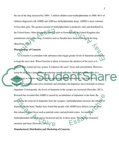 The Use and Abuse of Concerta