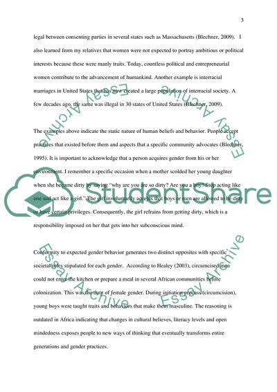 Gender - It Is Something That We Do