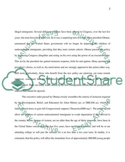 Presidential Power Play or DREAM Act Come True