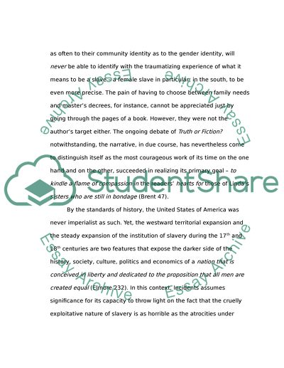 Incidents in the Life of a Slave Girl