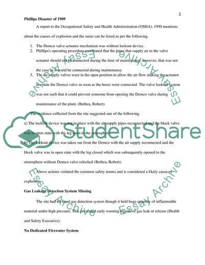 Phillips Disaster of 1989