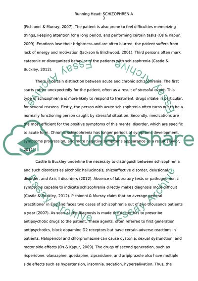 Schizophrenia as a Frightening and Mystical Mental Disorder