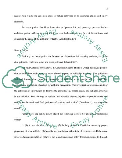 Road Traffic Safety, Prevent Road Users from Being Killed or Seriously Injured