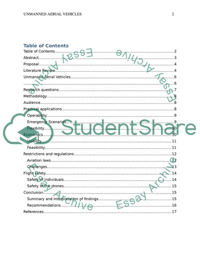 Drones as an Alternative Delivery Technology