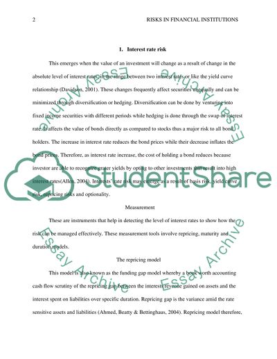 Modeling Interest Rate Risk Management Dissertation or Thesis