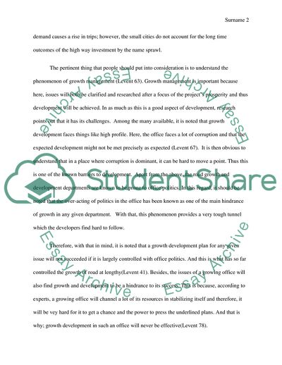 Analysis of Urban Planning