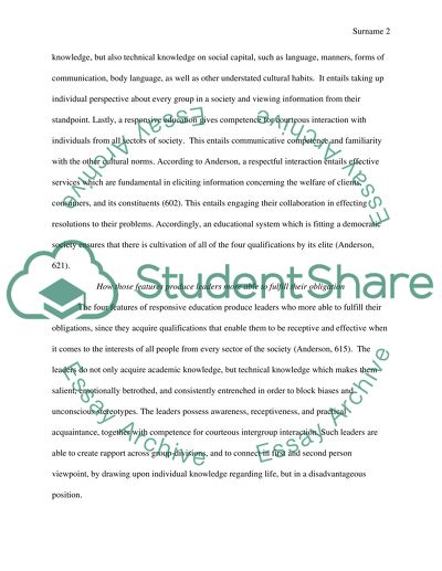 Platos Republic and Hobbes Leviathan and Elizabeth Anderson