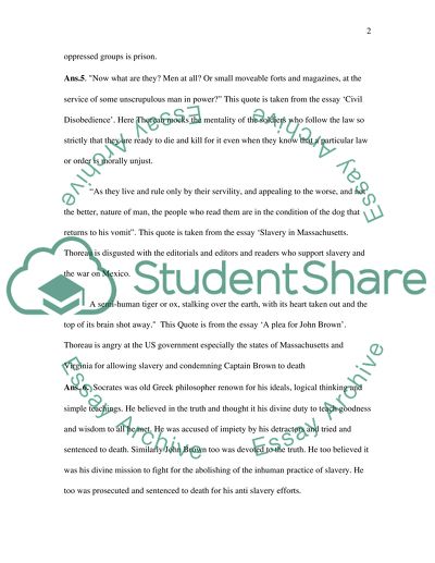 Legal Fictions (Plato, Xenophon and Henry David Thoreau)