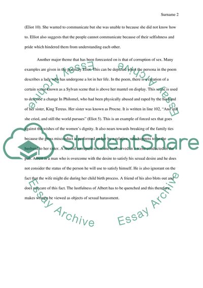 The Waste Land by T.S. Eliot