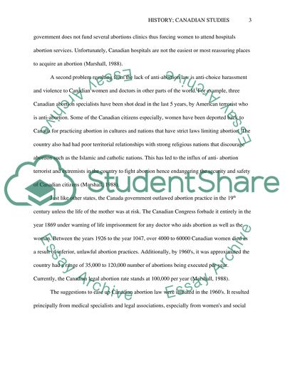 Abortion Law in Canada