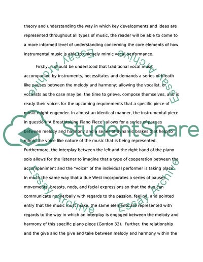 Behind the Musical Instruments