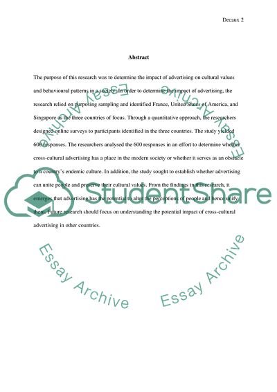 How Advertising Can Play a Part in Preserving an Endemic Culture