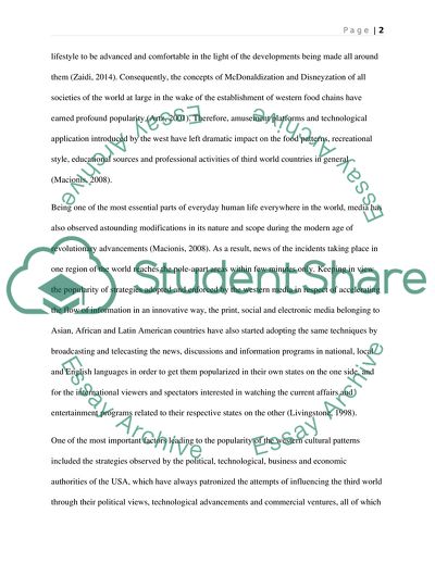 Multilingual Media and Influence of Western Media