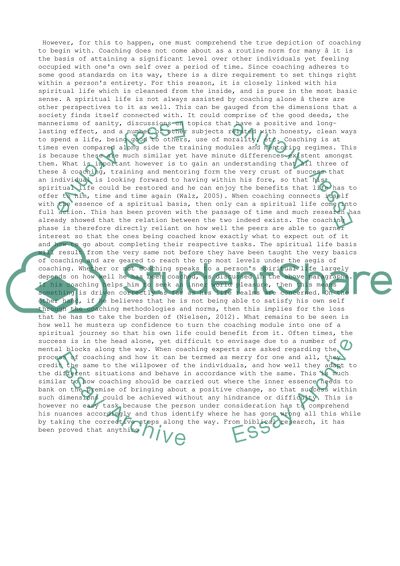 Spiritual Life Coaching