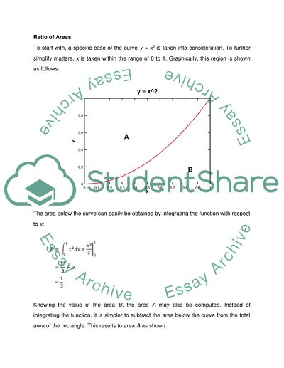 Investigating Ratios of Areas and Volumes