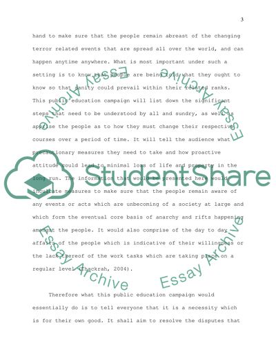 Understanding the new hazards associated with terrorism