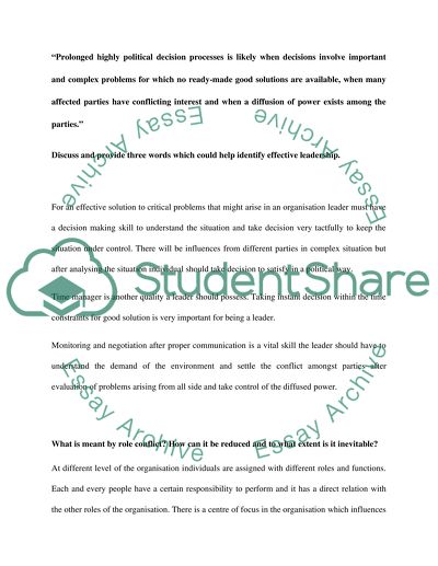 THE NATURE OF MANGERIAL WORK