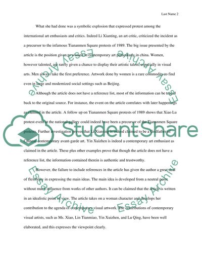 Contemporary Women in Visual Art